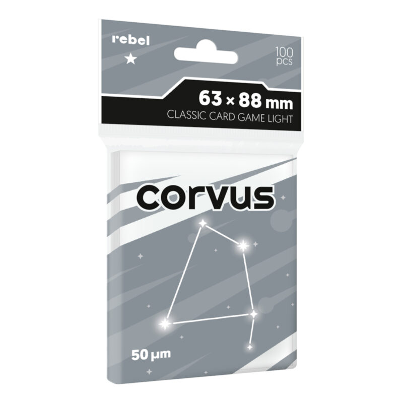Koszulki na karty (63x88 mm) Corvus, 100 sztuk