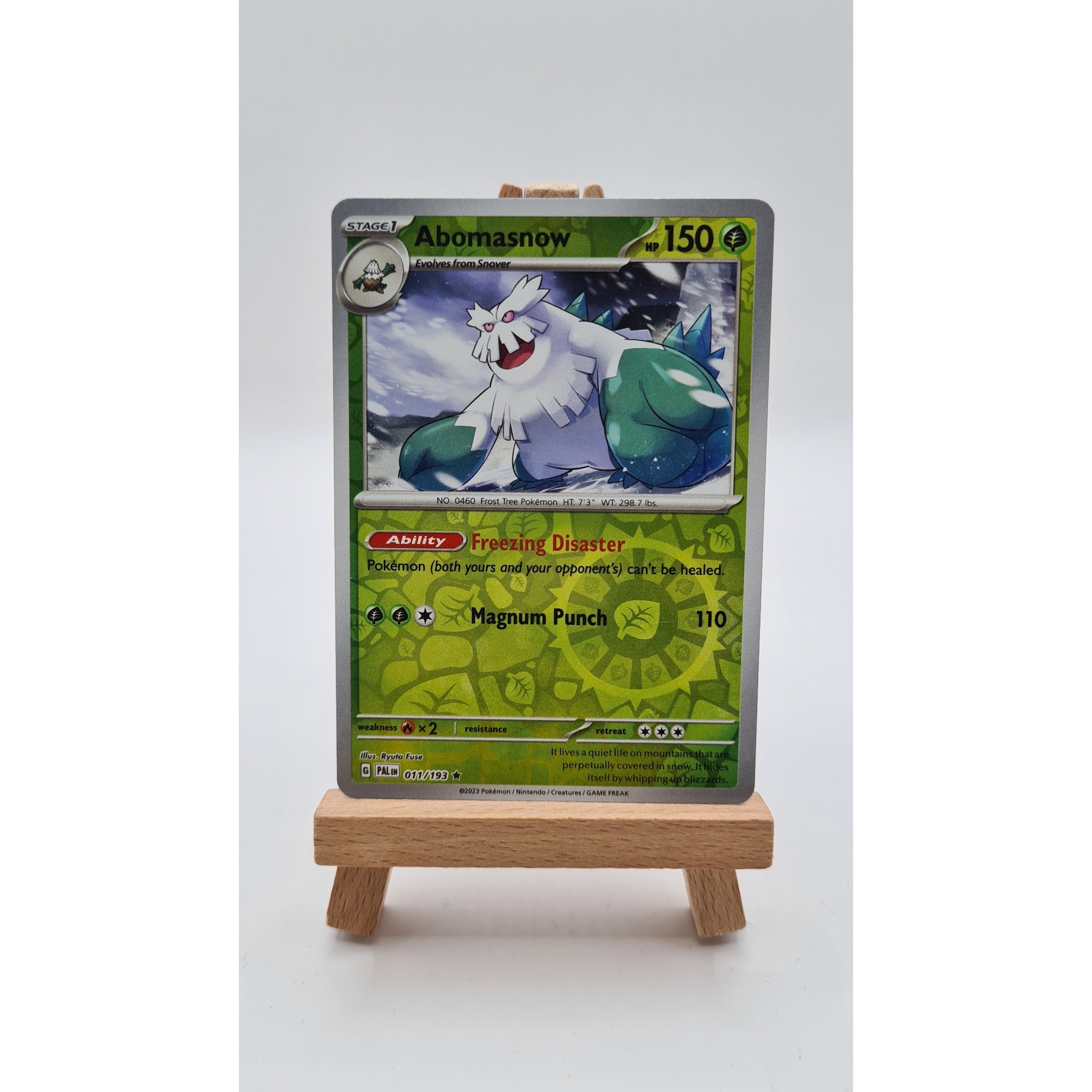 Abomasnow (PAL 011) Reverse Holo