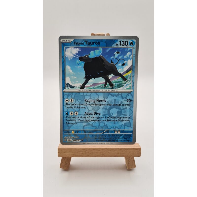Paldean Tauros (PAL 041) Reverse Holo