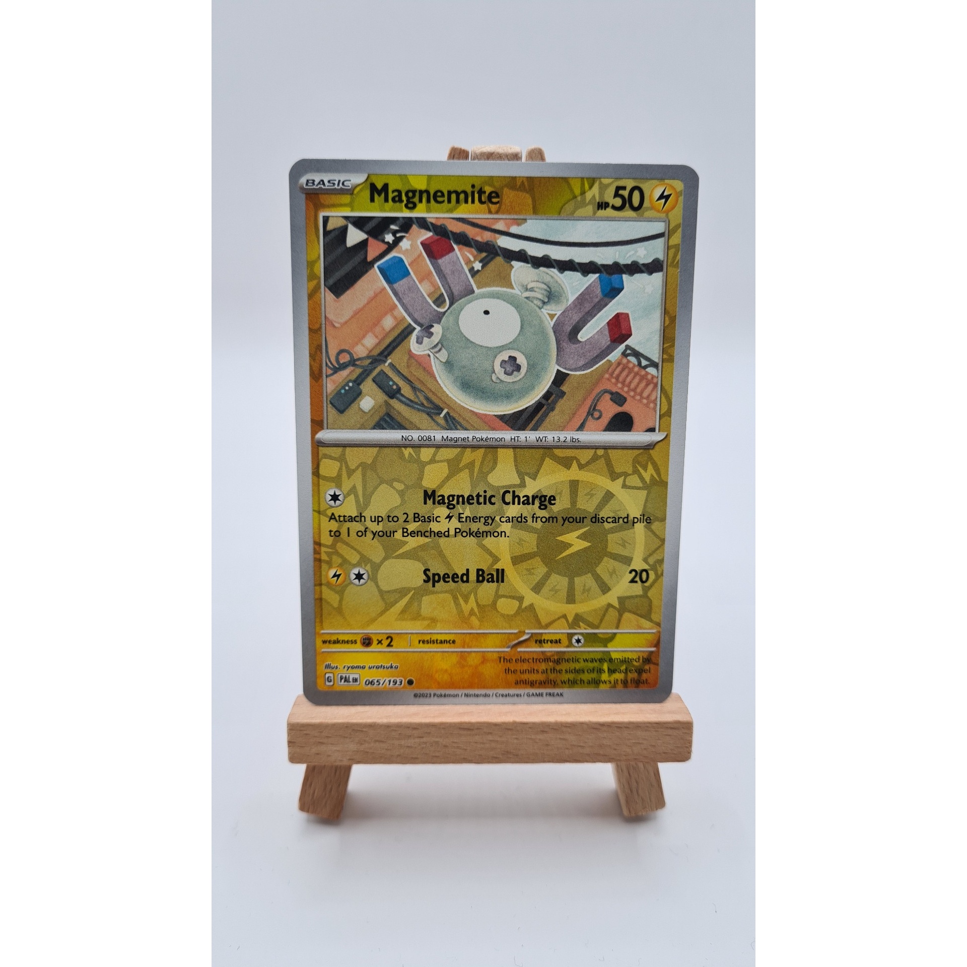 Magnemite (PAL 065) Reverse Holo