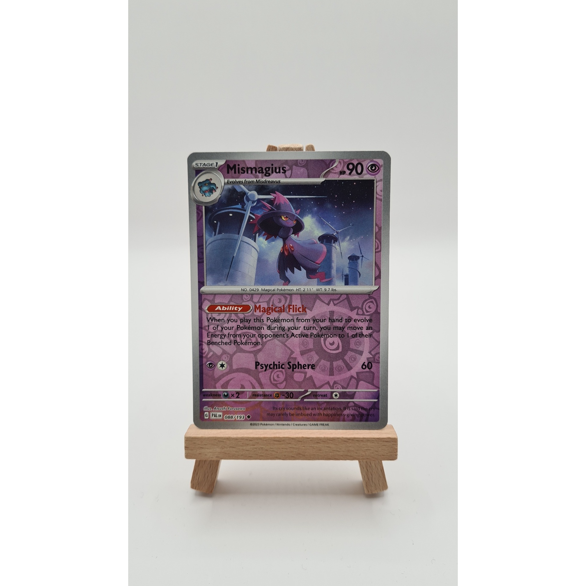 Mismagius (PAL 088) Reverse Holo