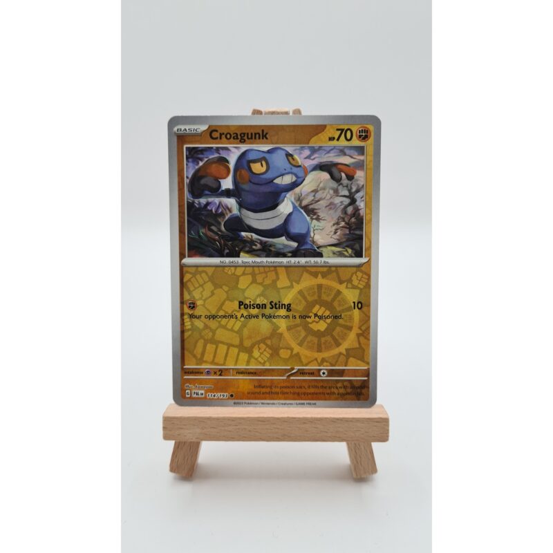 Croagunk (PAL 114) Reverse Holo
