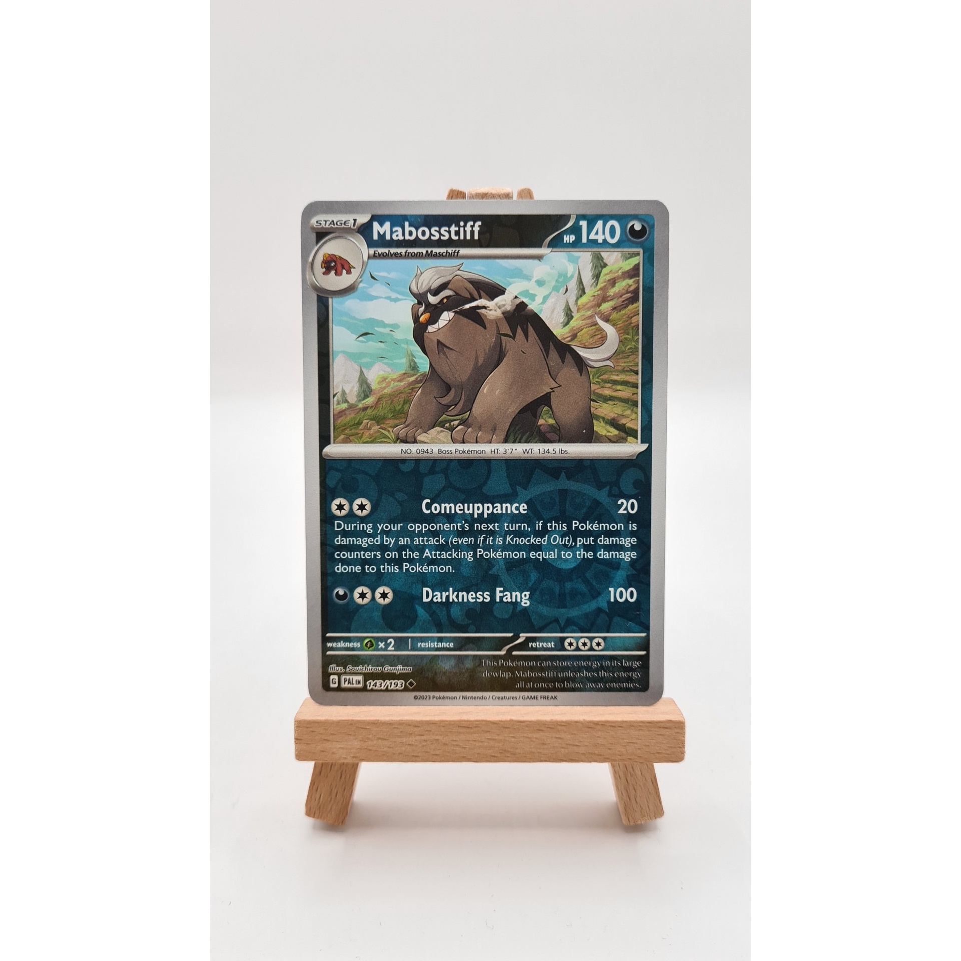 Mabosstiff (PAL 143) Reverse Holo