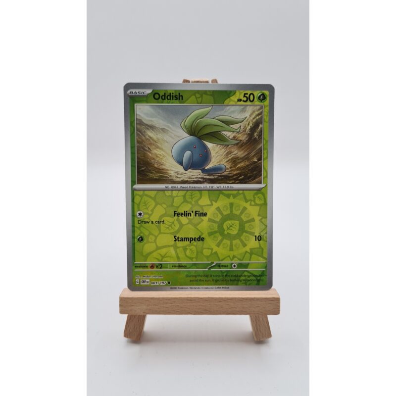 Oddish (OBF 001) Reverse Holo