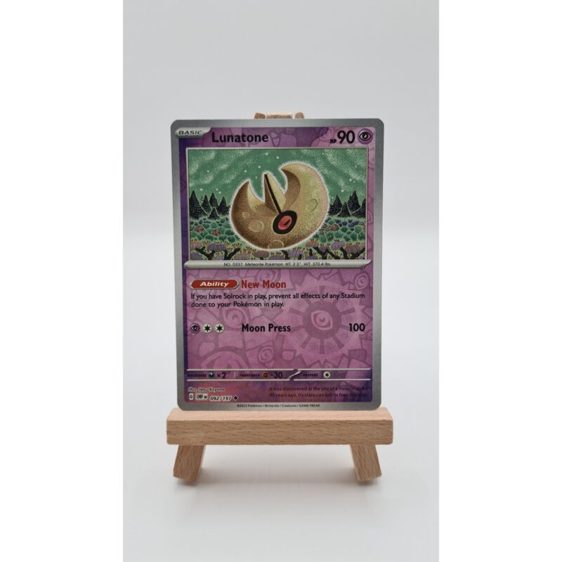 Lunatone (OBF 092) Reverse Holo