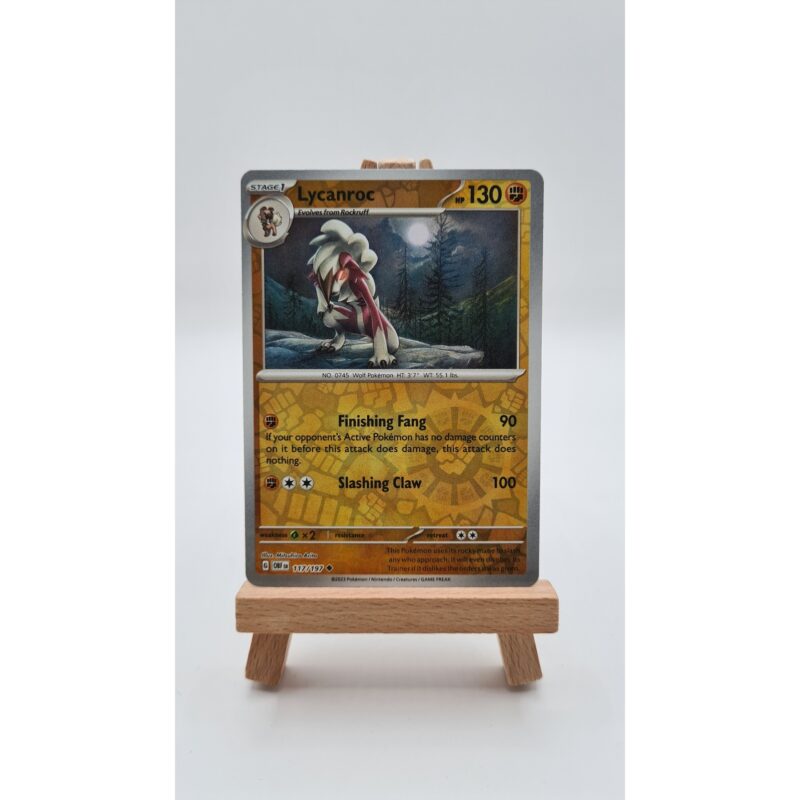Lycanroc (OBF 117) Reverse Holo