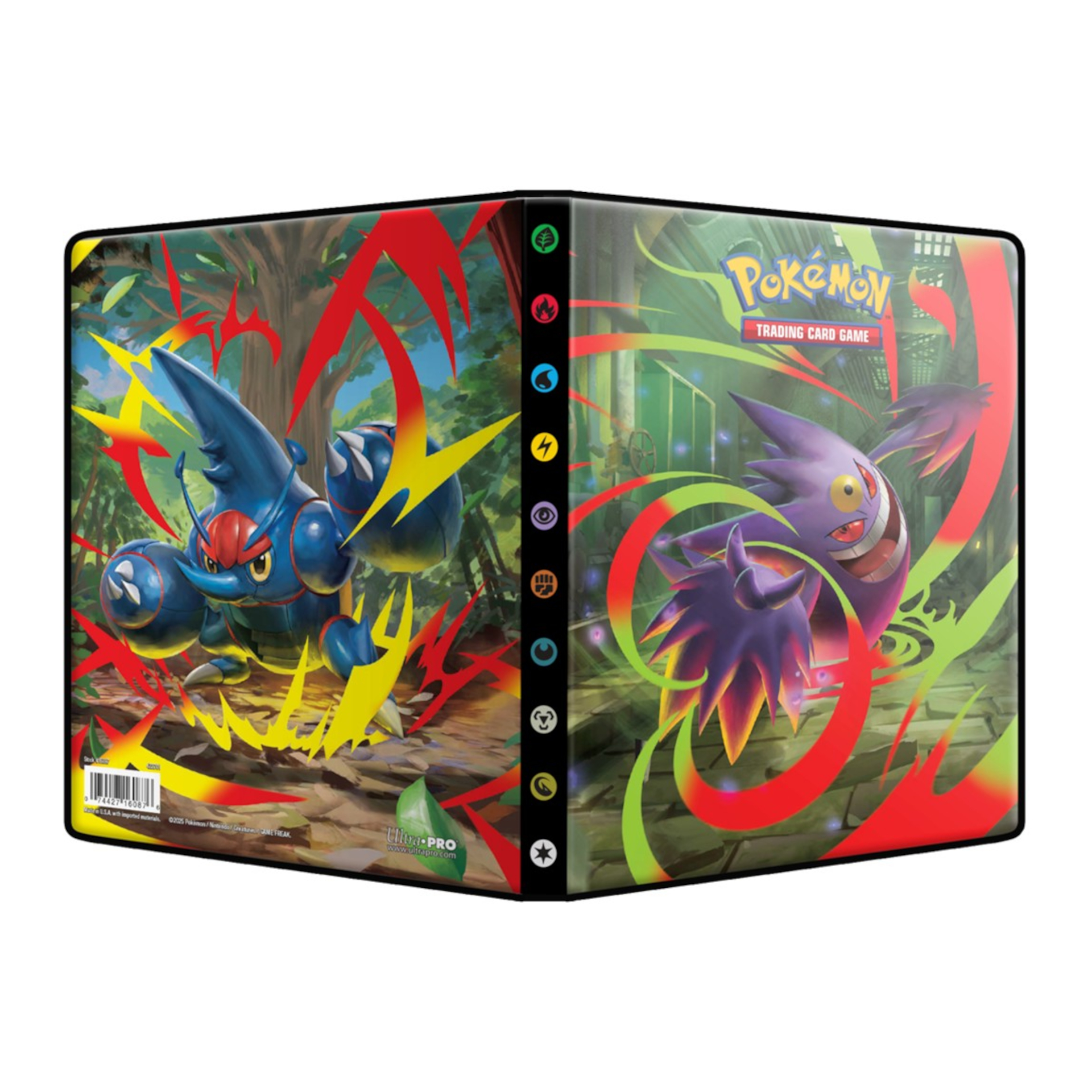 Ultra-Pro: Pokémon - 4-Pocket Portfolio - Mega Evolution - Phantasmal Flames - obrazek 3