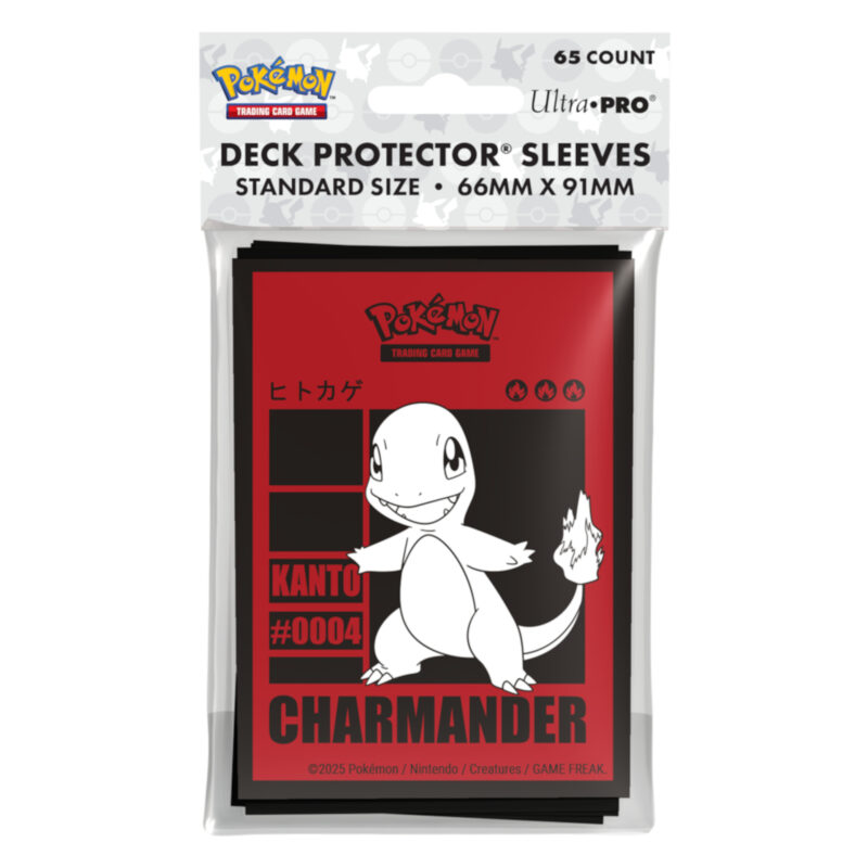 Ultra Pro: Pokémon - Deck Protector Sleeves - Charmander (65 szt.)