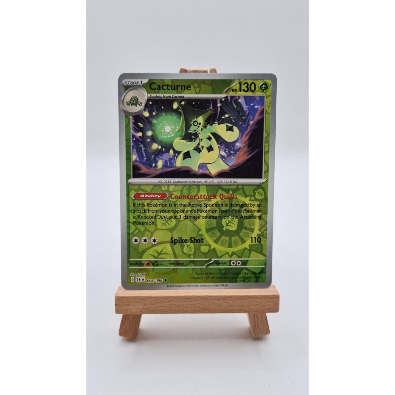 Cacturne (SVI 006) Reverse Holo