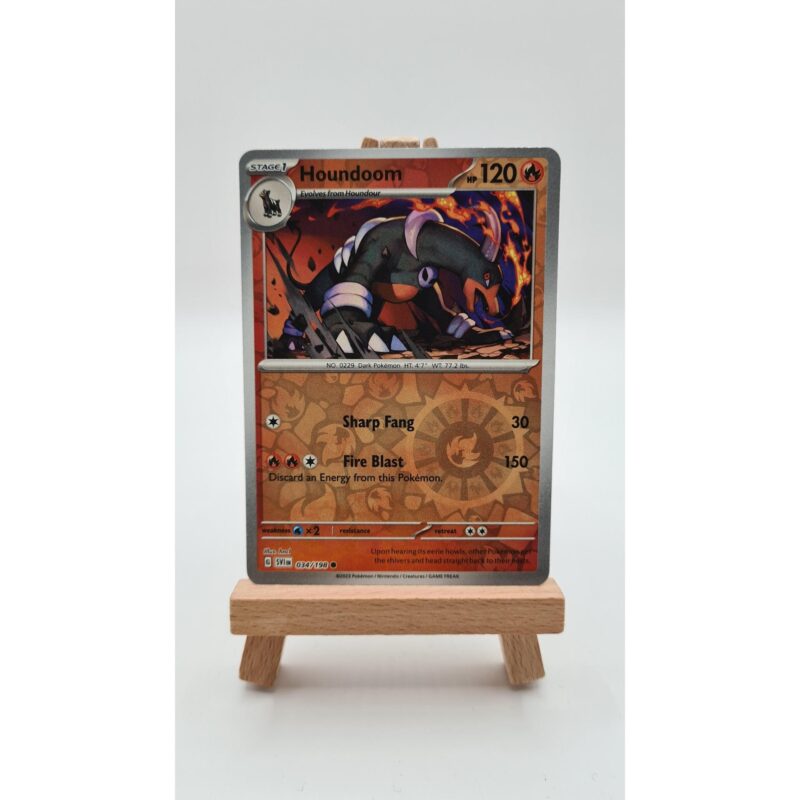 Houndoom (SVI 034) Reverse Holo