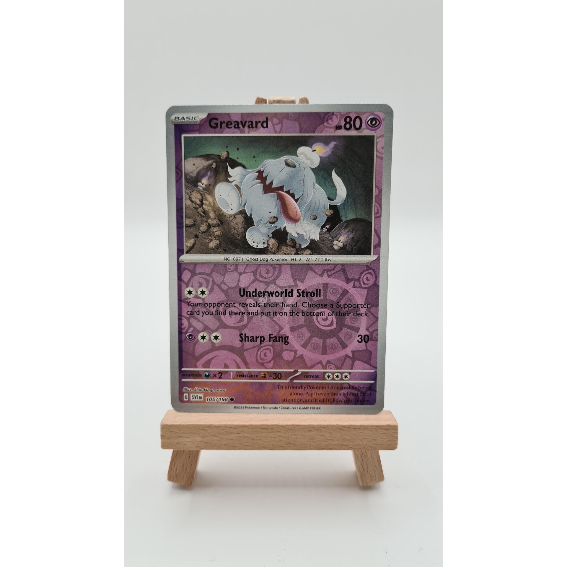 Greavard (SVI 105) Reverse Holo