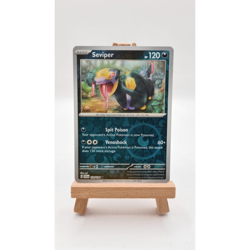 Seviper (SVI 128) Reverse Holo