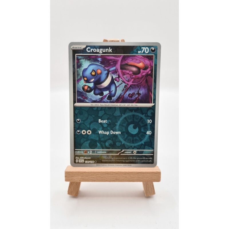 Croagunk (SVI 130) Reverse Holo