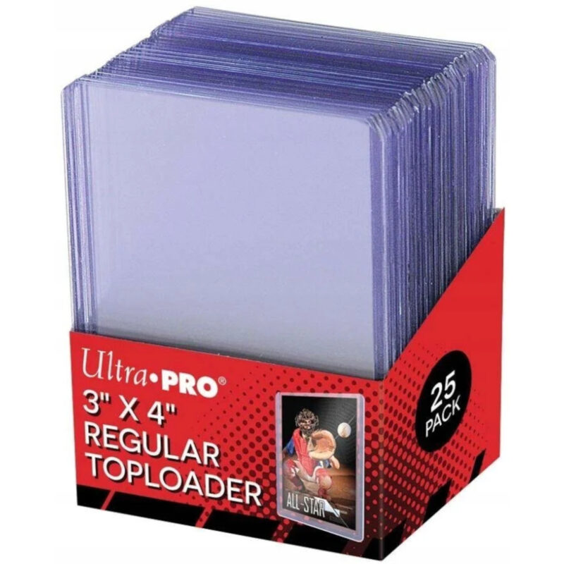Ultra Pro: Toploader Clear Regular 3" x 4" (25 szt)