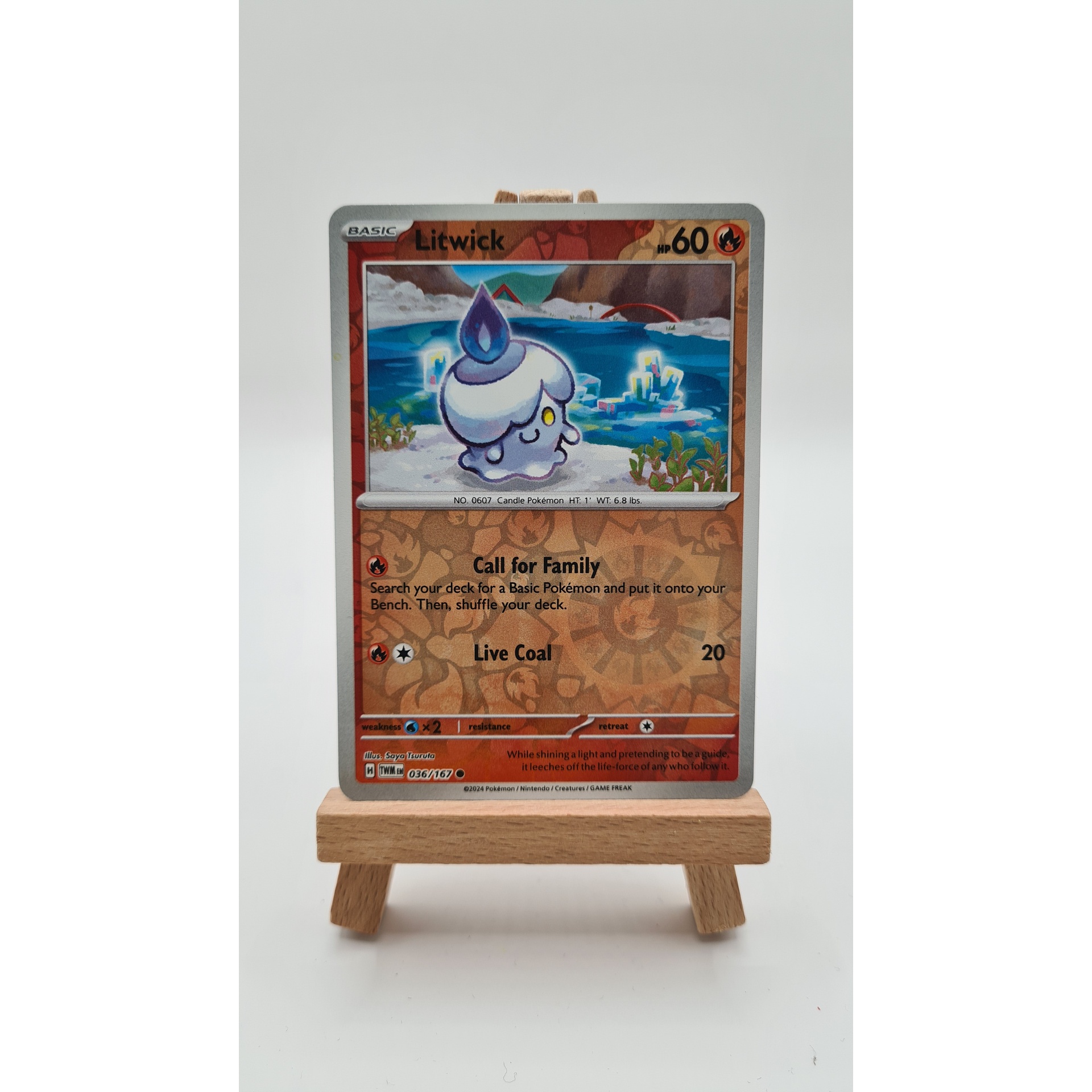 Litwick (TWM 036) Reverse Holo