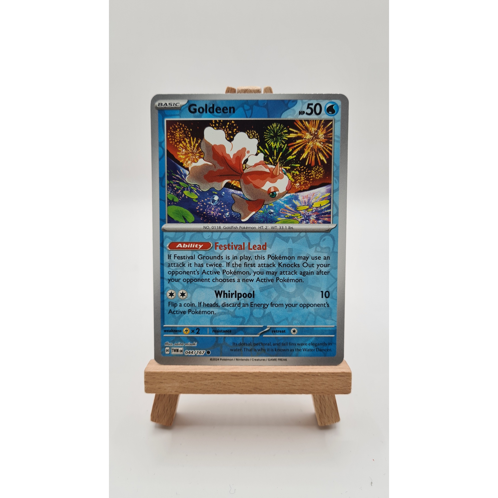 Goldeen (TWM 044) Reverse Holo