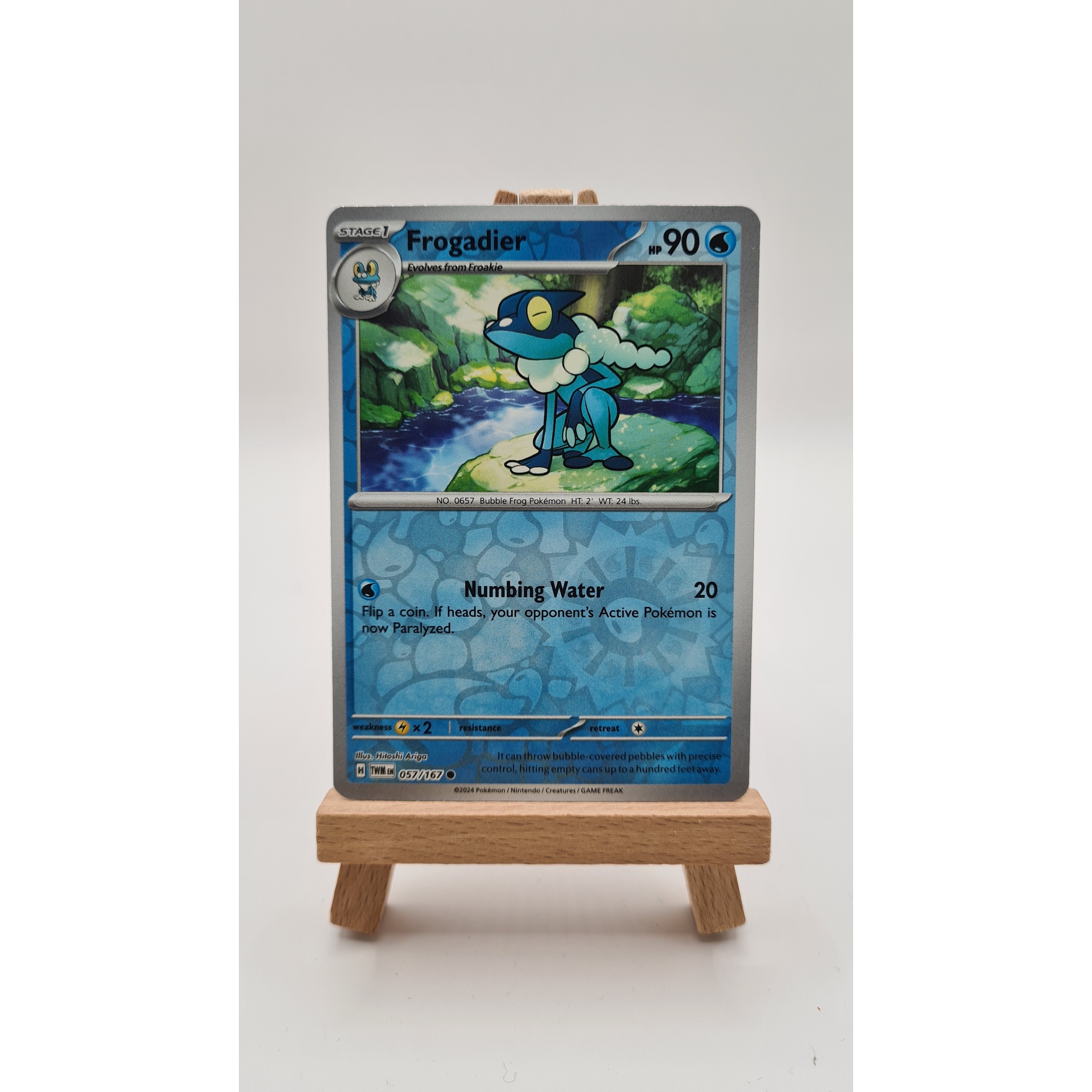 Frogadier (TWM 057) Reverse Holo