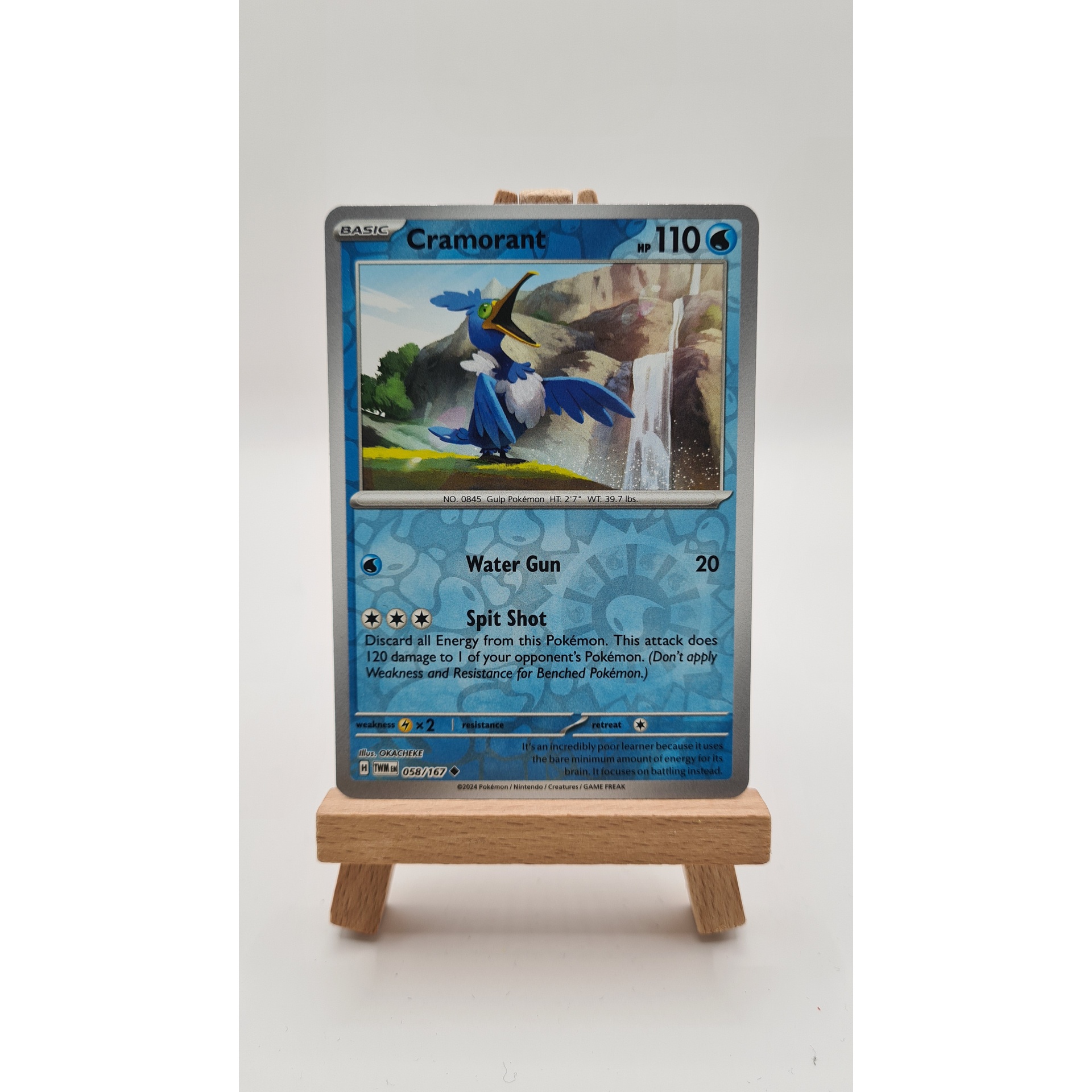 Cramorant (TWM 058) Reverse Holo