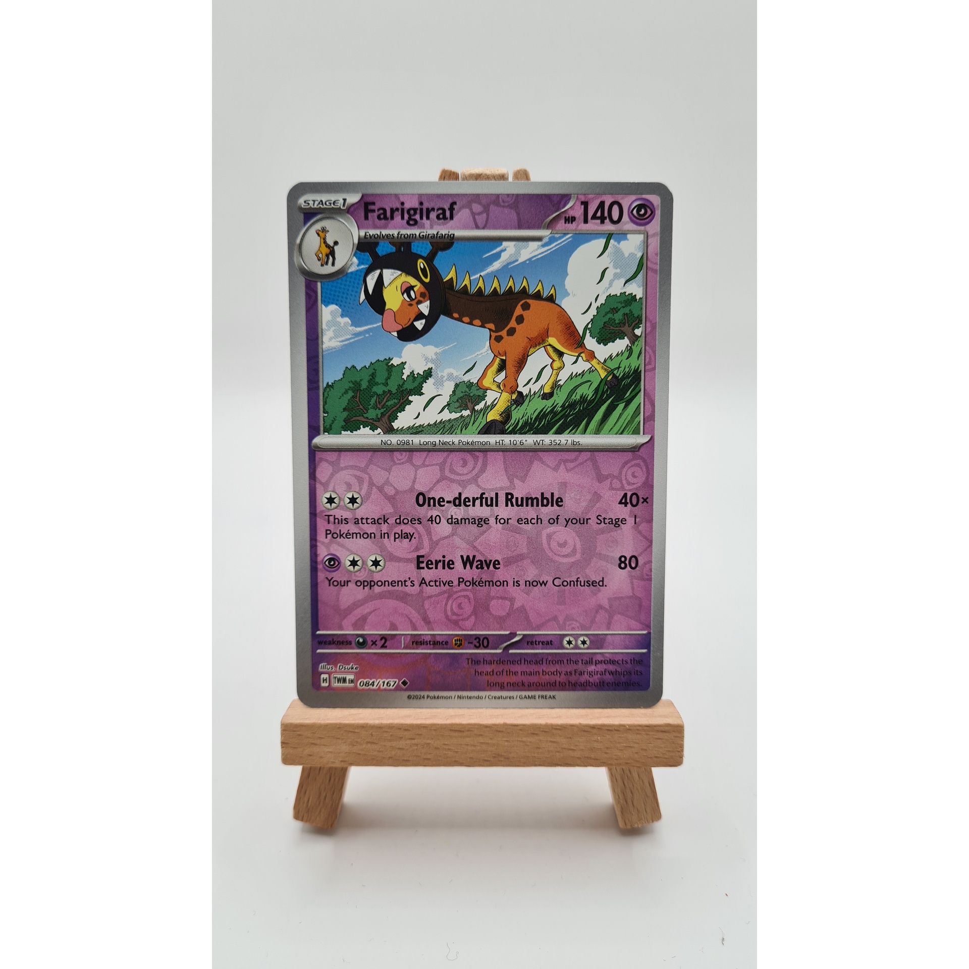 Farigiraf (TWM 084) Reverse Holo