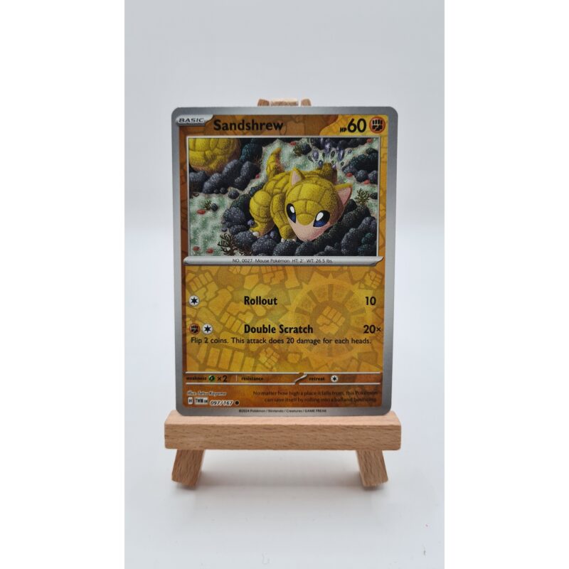 Sandshrew (TWM 097) Reverse Holo