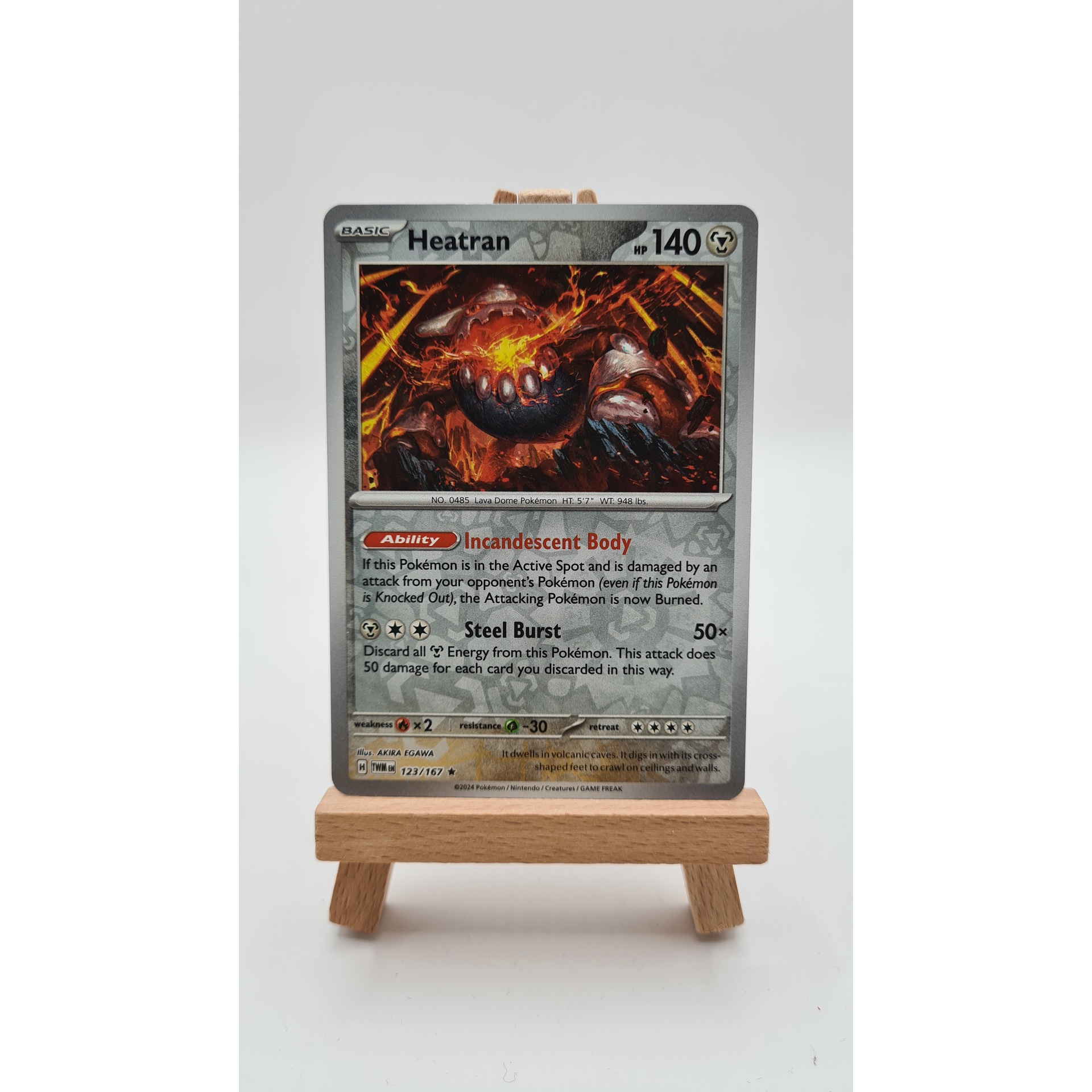 Heatran (TWM 123) Reverse Holo