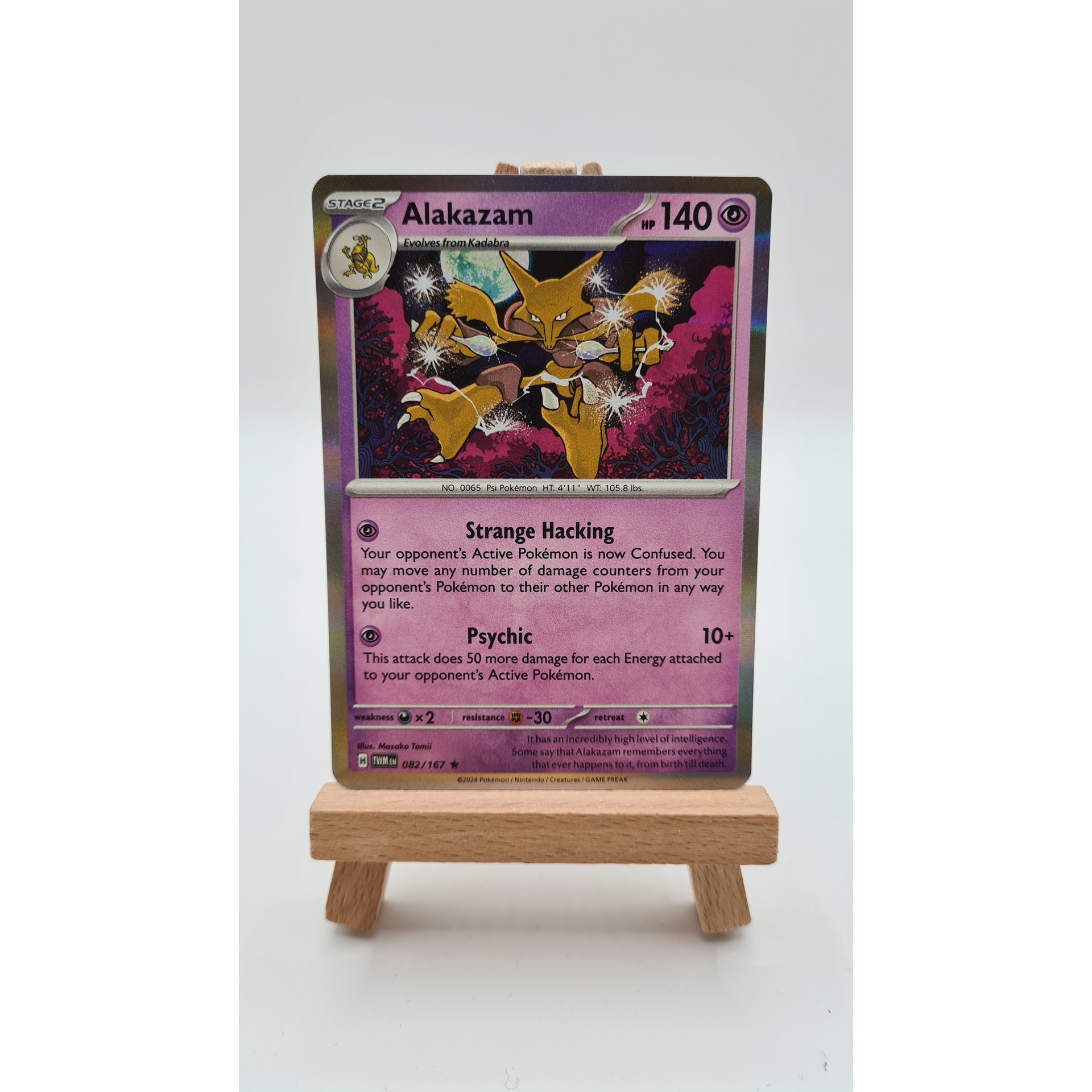 Alakazam (TWM 082) Holo