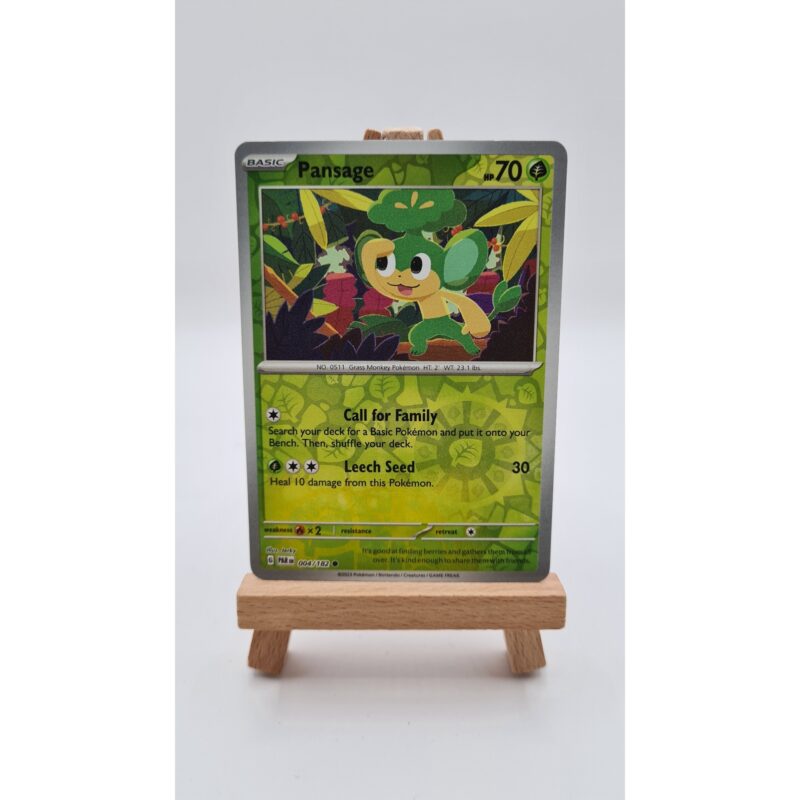 Pansage (PAR 004) Reverse Holo