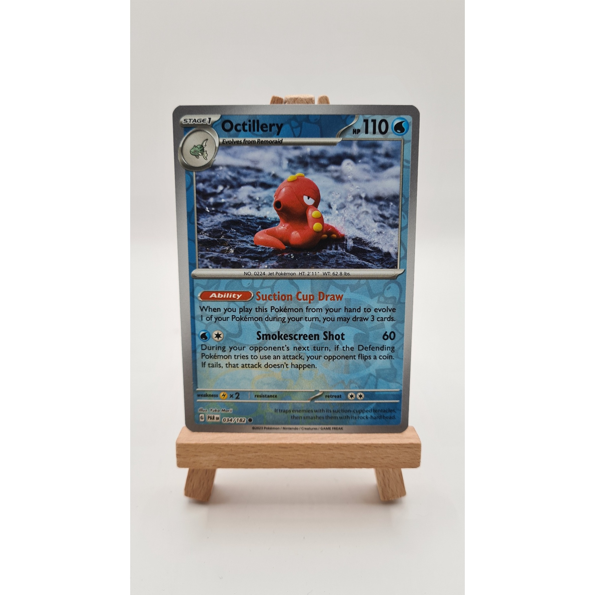 Octillery (PAR 034) Reverse Holo