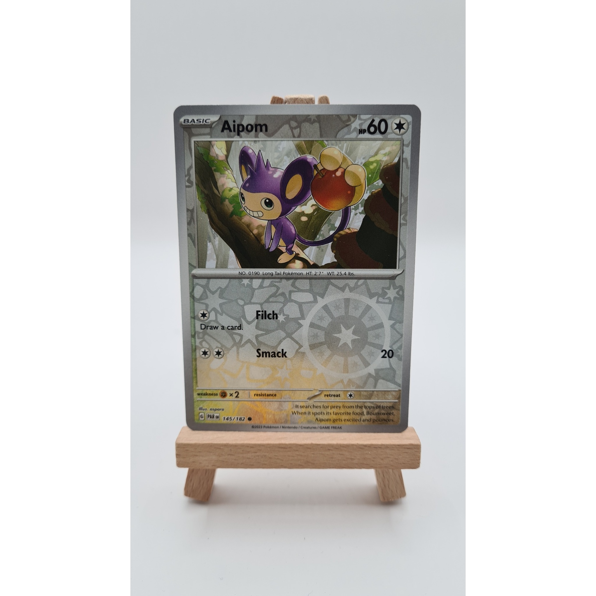Aipom (PAR 145) Reverse Holo