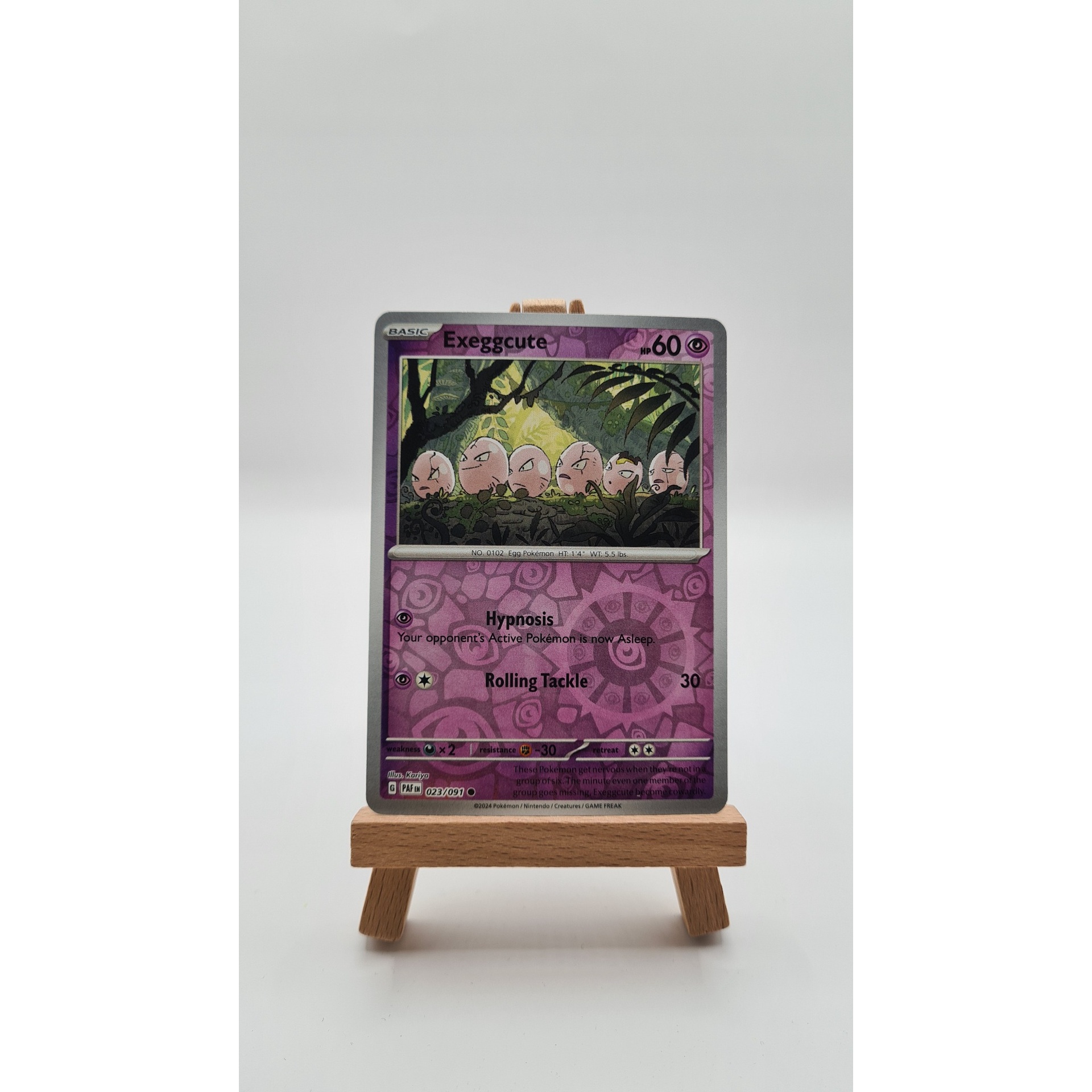 Exeggcute (PAF 023) Reverse Holo