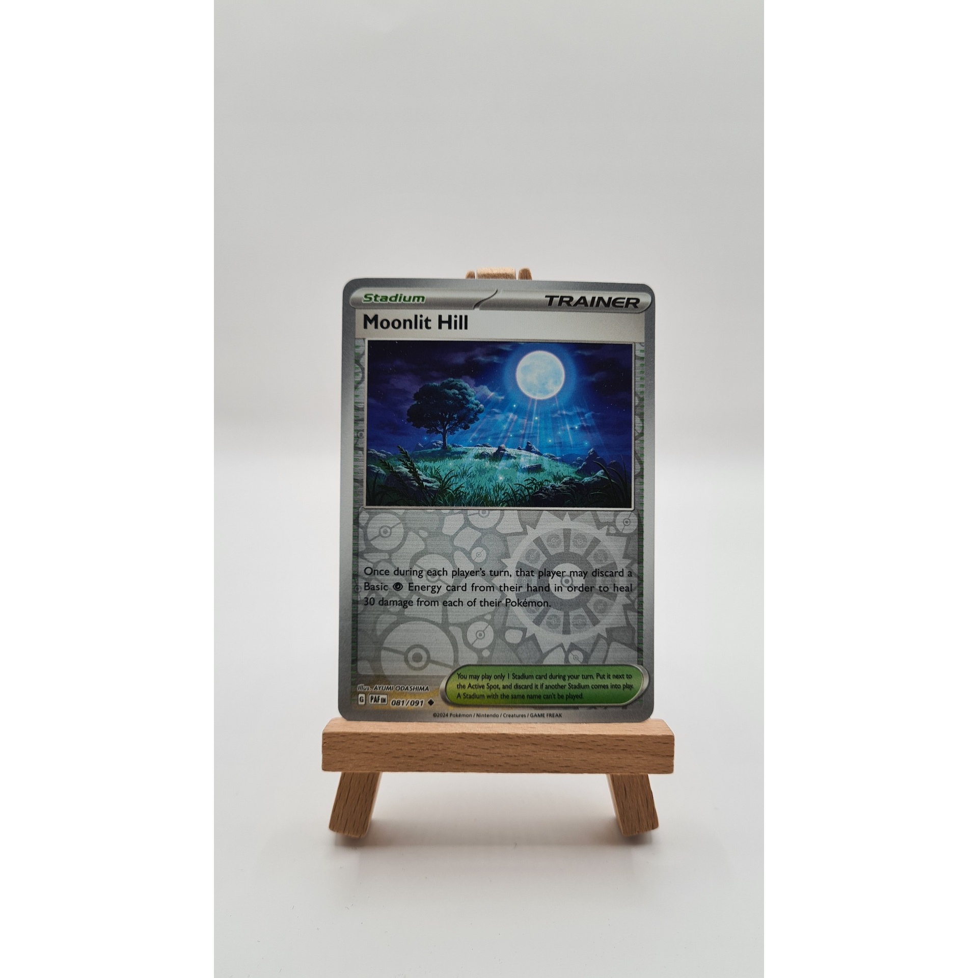 Moonlit Hill (PAF 081) Reverse Holo