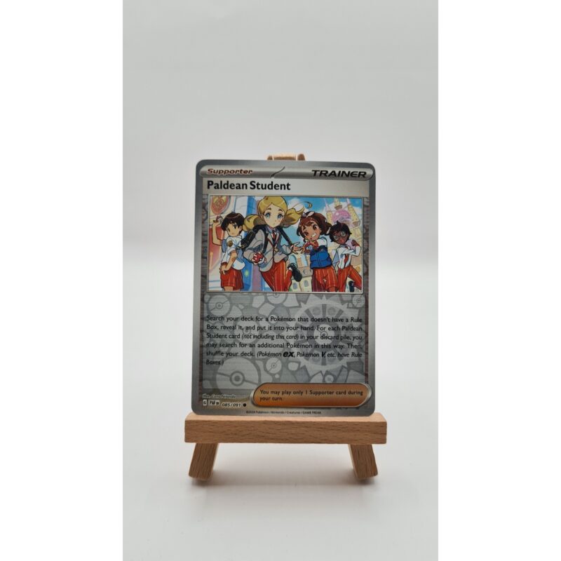 Paldean Student (PAF 085) Reverse Holo
