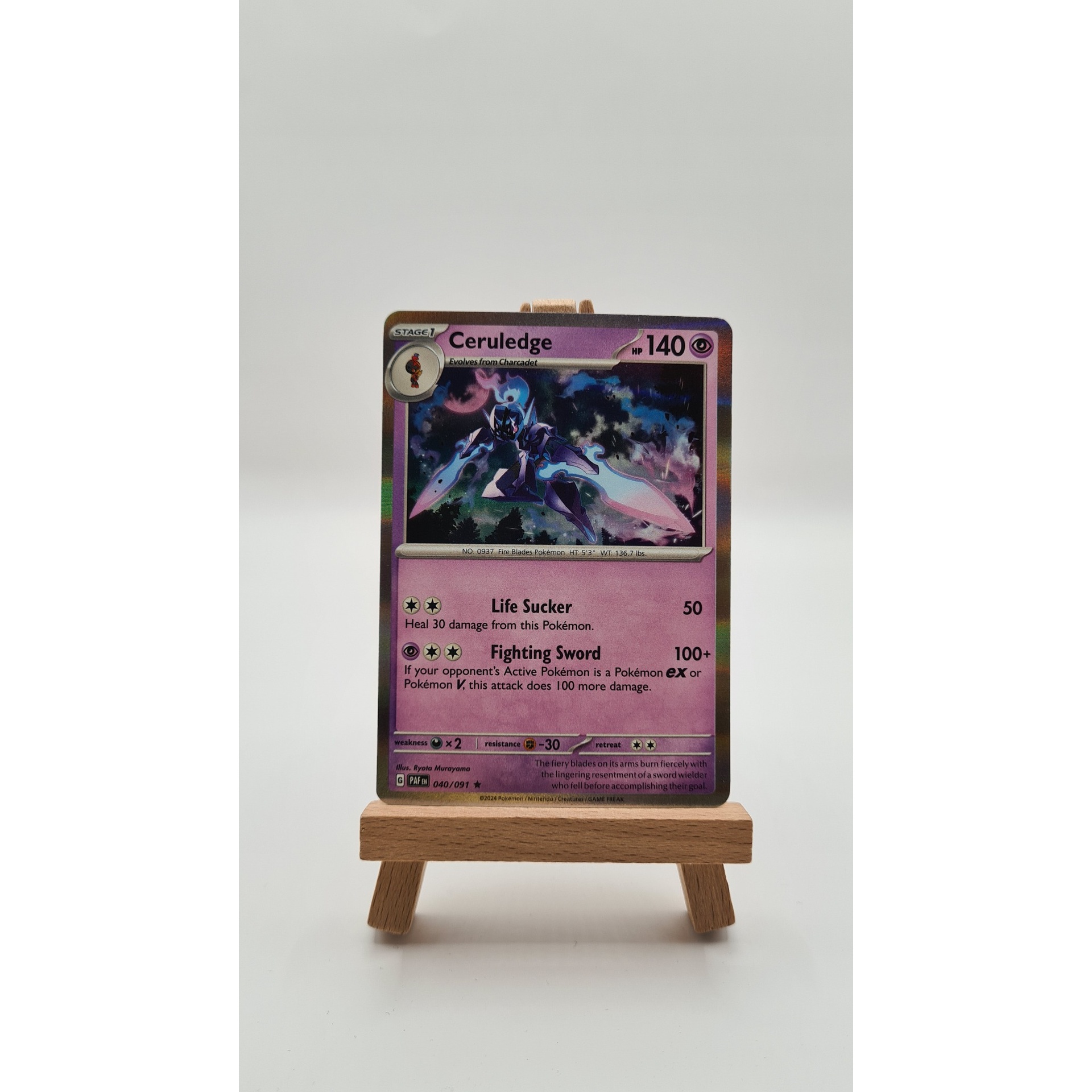 Ceruledge (PAF 040) Holo
