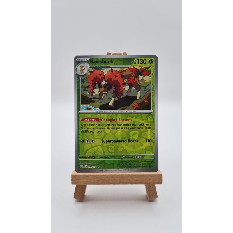 Sawsbuck (TEF 017) Reverse Holo
