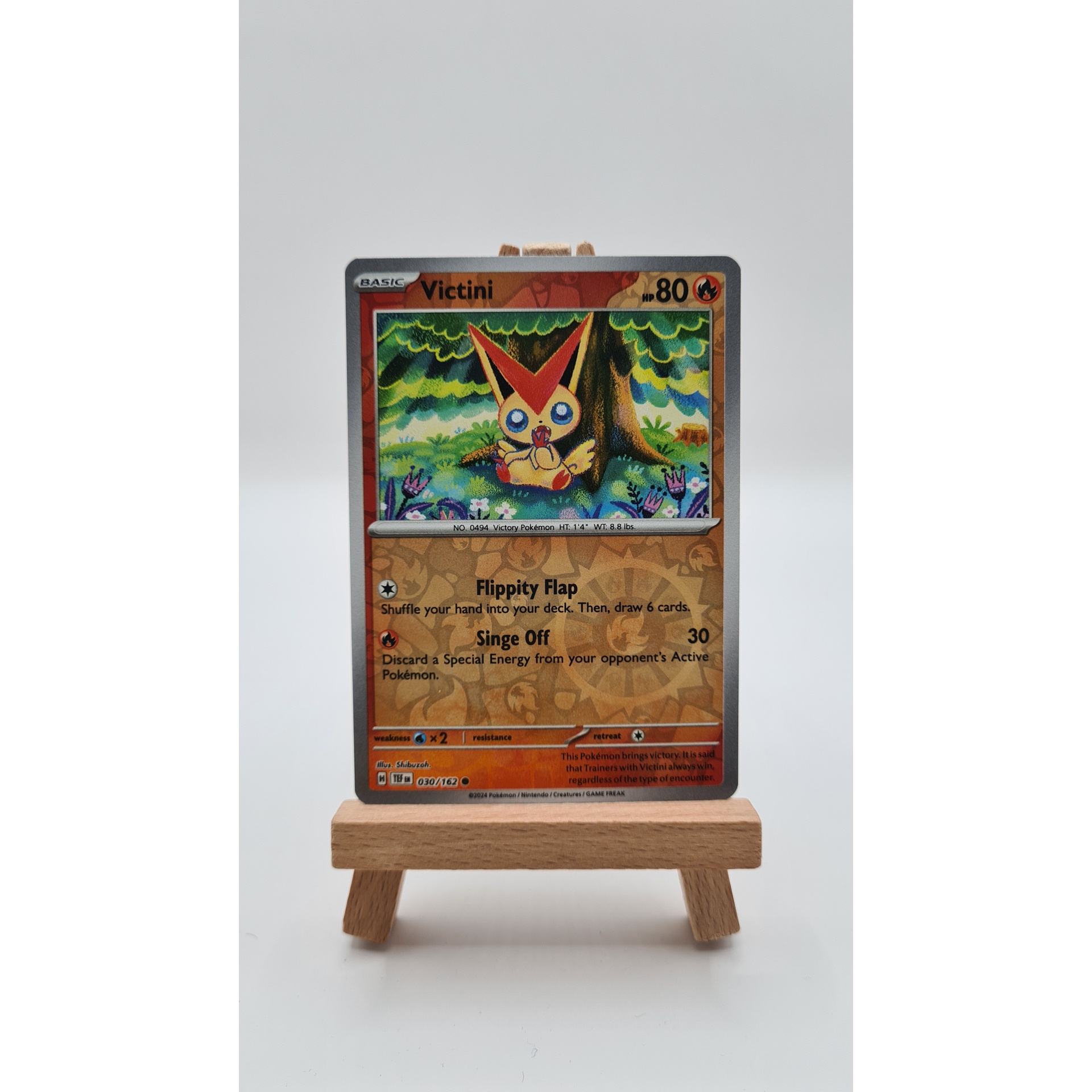 Victini (TEF 030) Reverse Holo