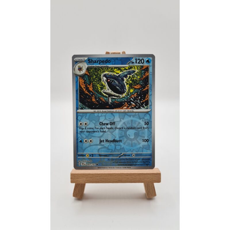 Sharpedo (TEF 043) Reverse Holo