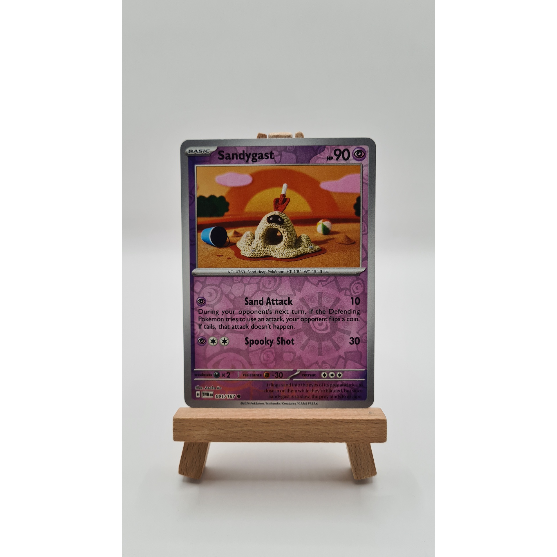 Sandygast (TWM 091) Reverse Holo