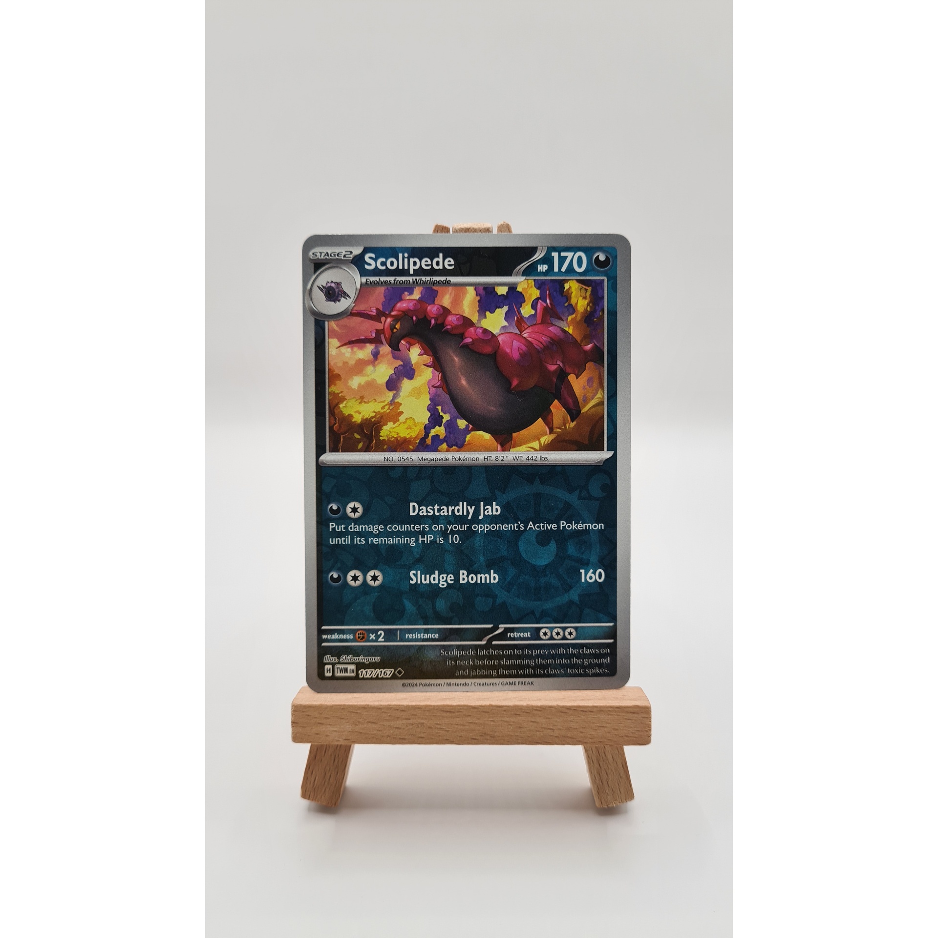 Scolipede (TWM 117) Reverse Holo