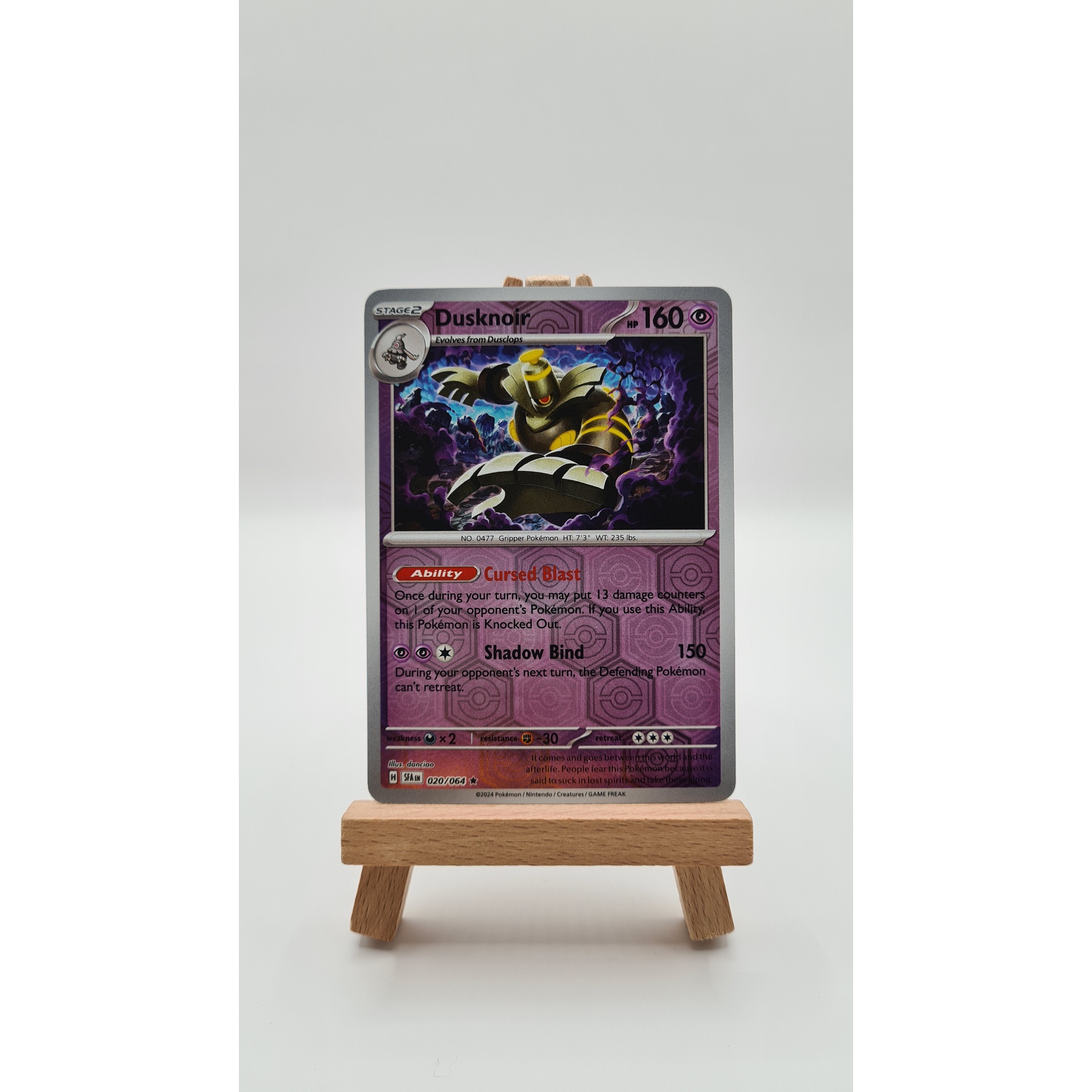 Dusknoir (SFA 020) Reverse Holo