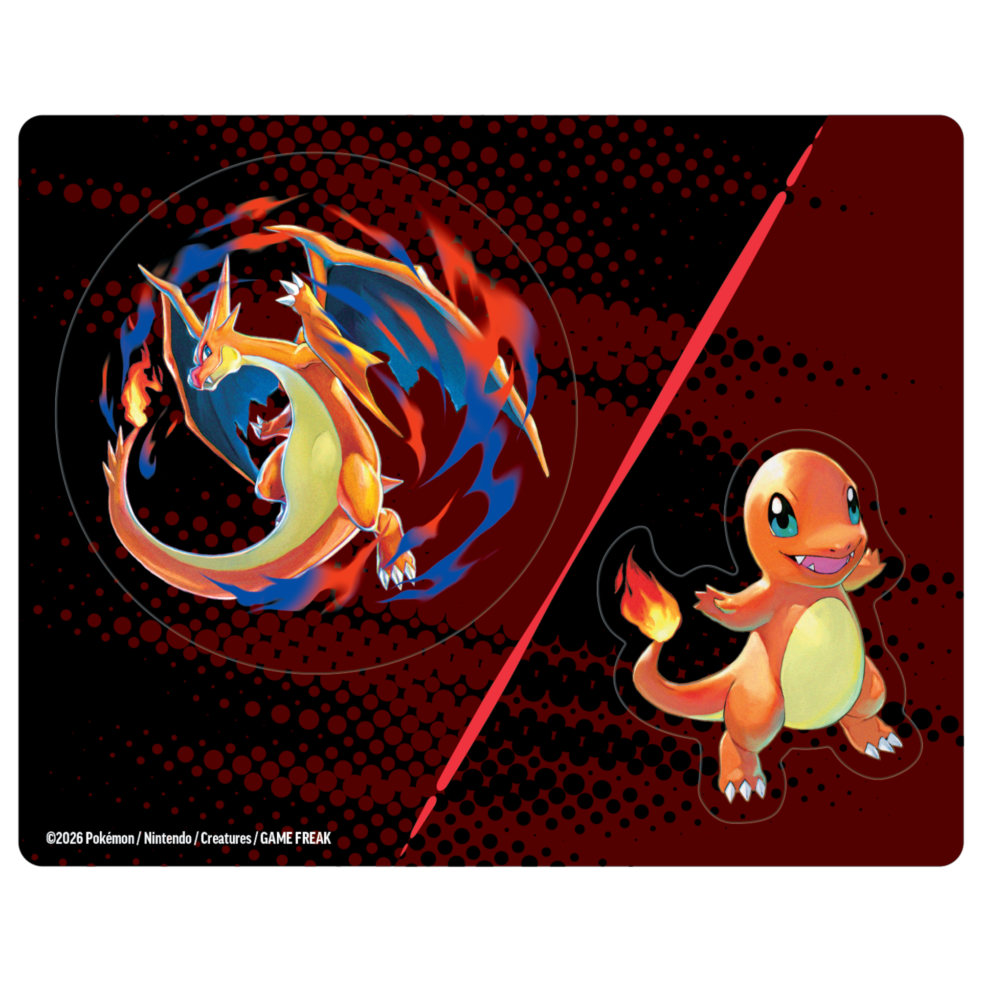Pokémon TCG: Mega Evolution - Ascended Heroes - Tech Sticker Collection - Charmander/Mega Charizard Y - obrazek 4