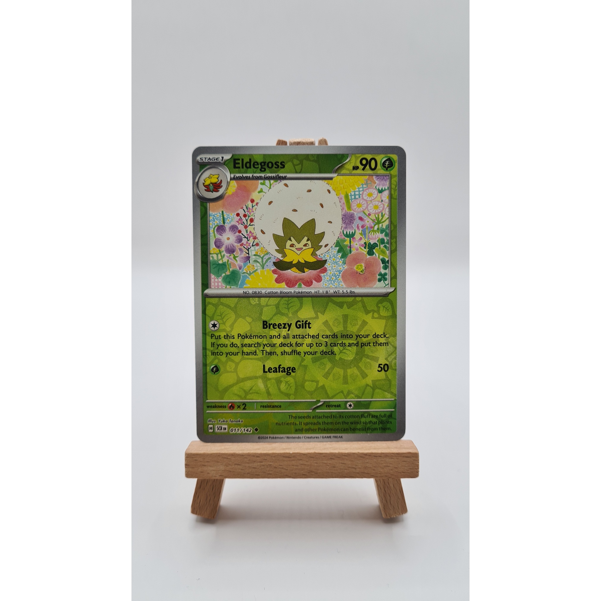Eldegoss (SCR 011) Reverse Holo