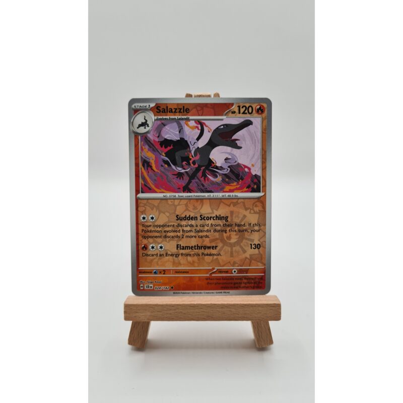 Salazzle (SCR 024) Reverse Holo