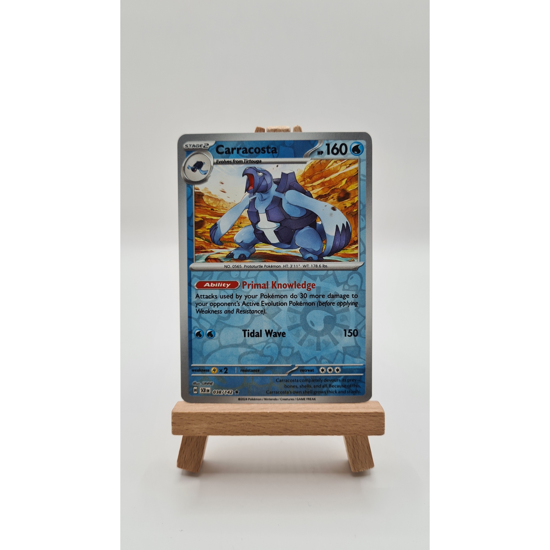 Carracosta (SCR 038) Reverse Holo
