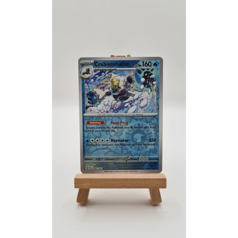 Crabominable (SCR 042) Reverse Holo