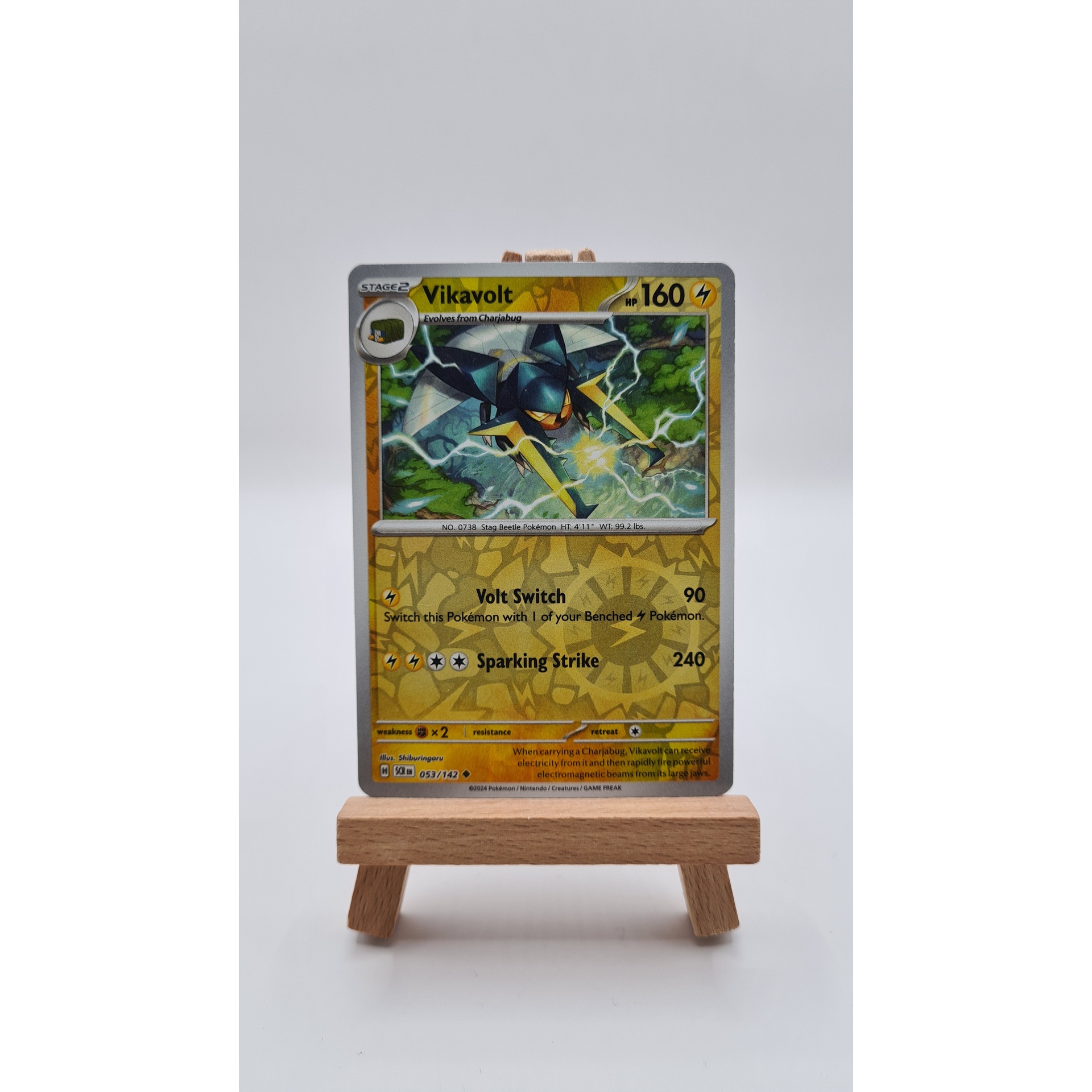 Vikavolt (SCR 053) Reverse Holo
