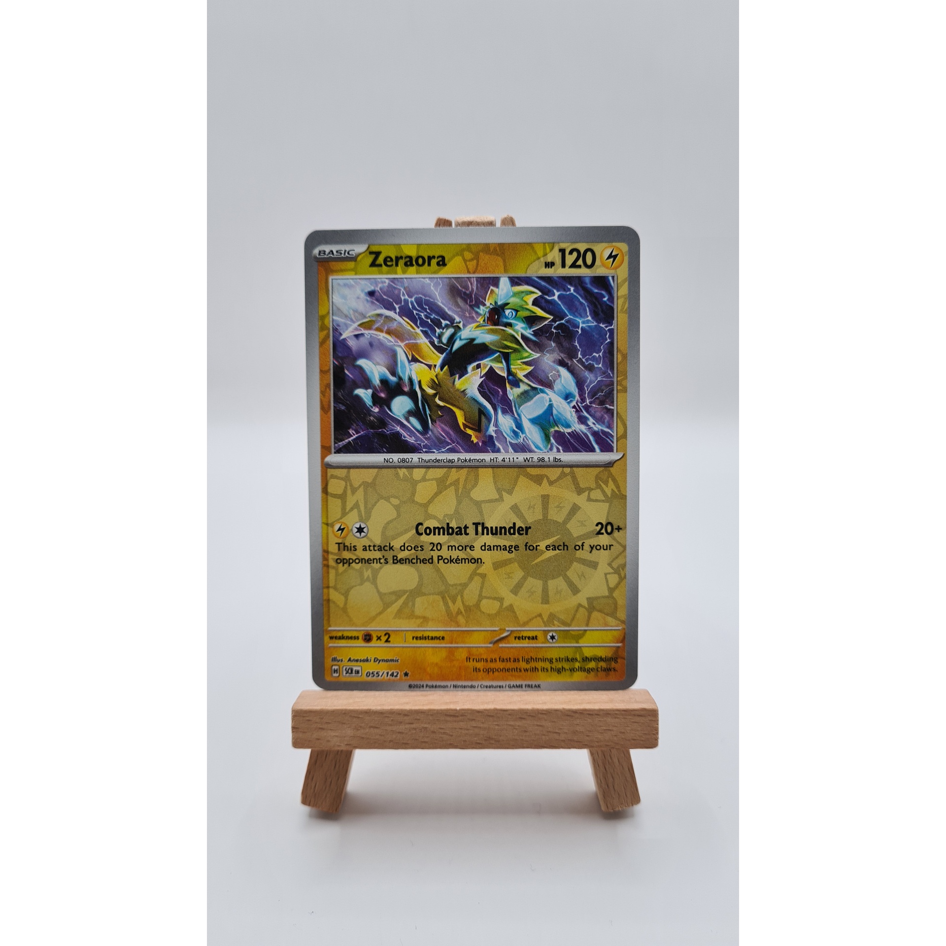 Zeraora (SCR 055) Reverse Holo