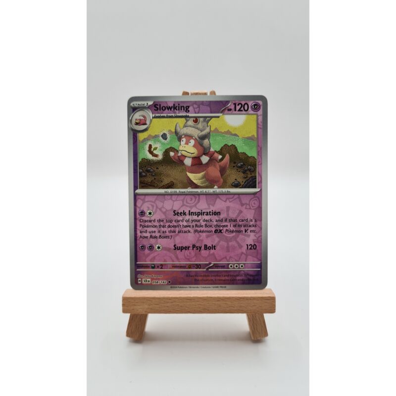 Slowking (SCR 058) Reverse Holo