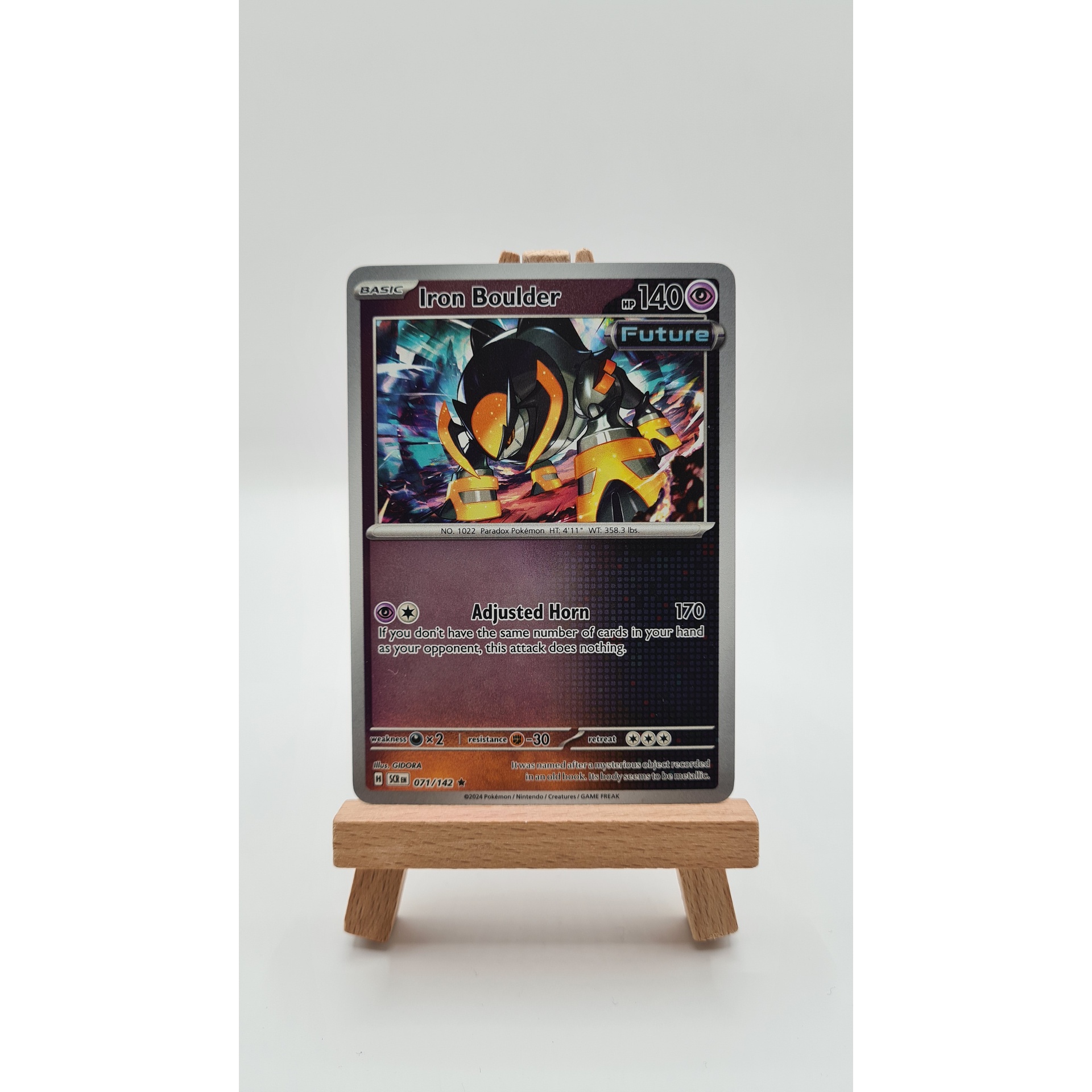 Iron Boulder (SCR 071) Reverse Holo