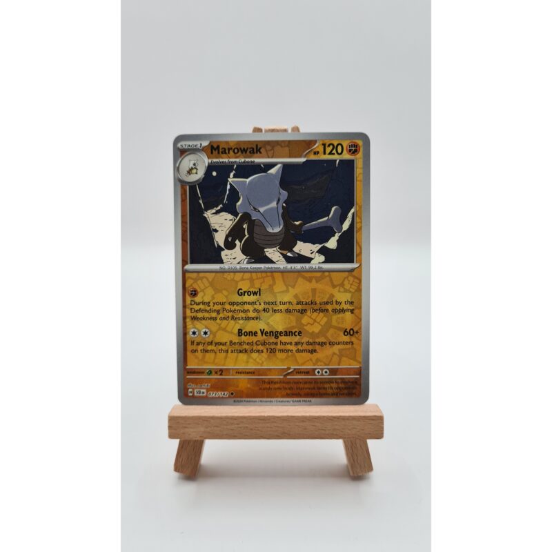 Marowak (SCR 073) Reverse Holo