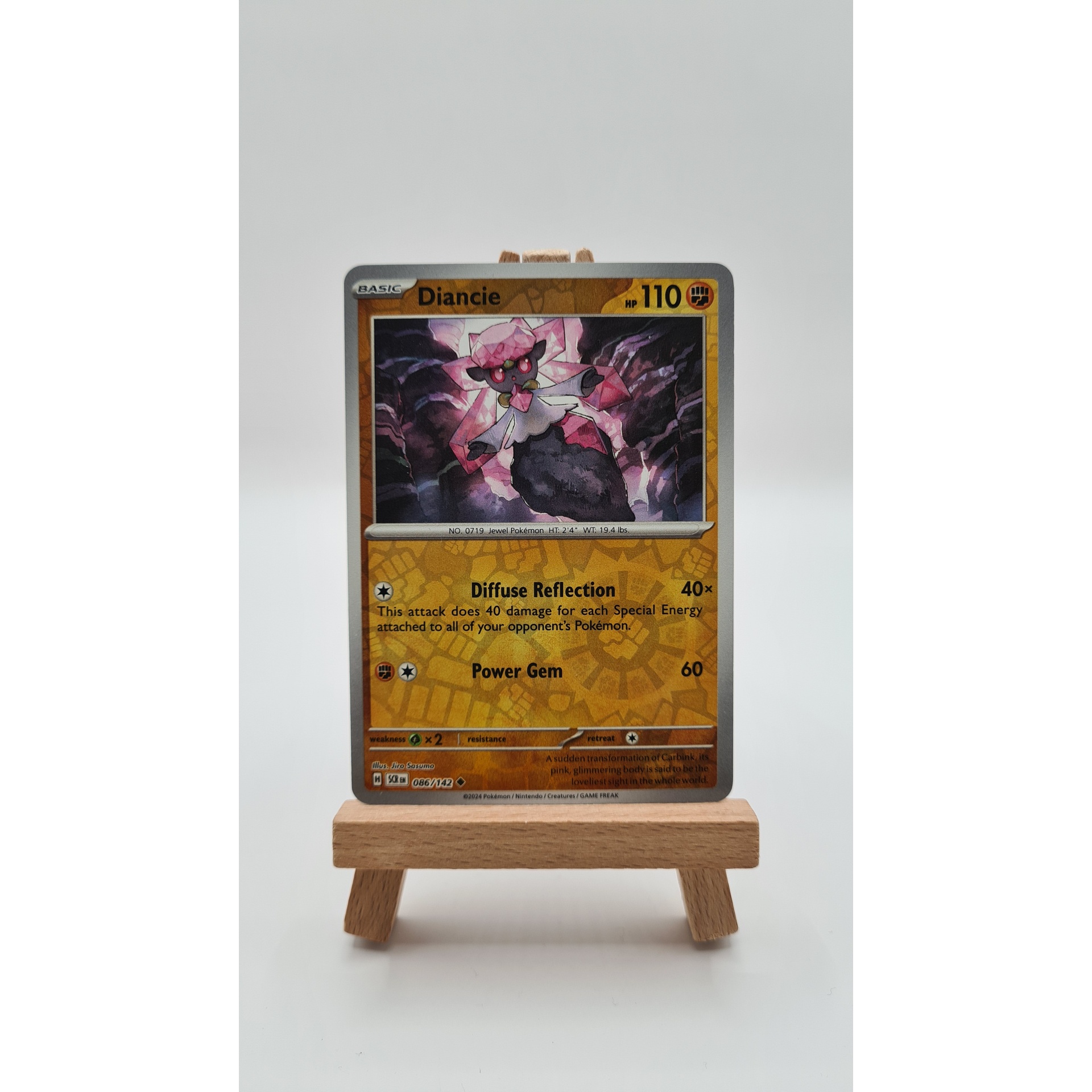 Diancie (SCR 086) Reverse Holo